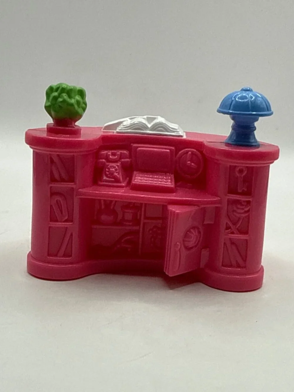 Vtg Fisher Price Sweet Streets Hotel Front Desk Replacement Dollhouse Toy 2001